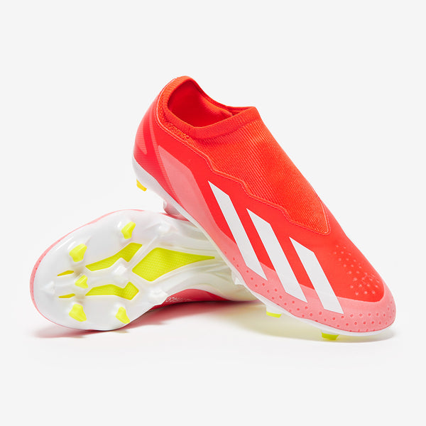 adidas Kids X Crazyfast League Laceless FG