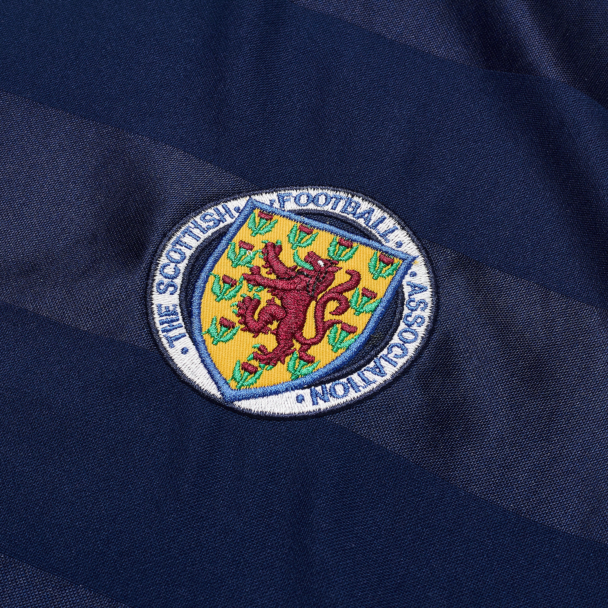 Score Draw Retro Scotland 1986 Shirt - Navy/White - Mens Replica