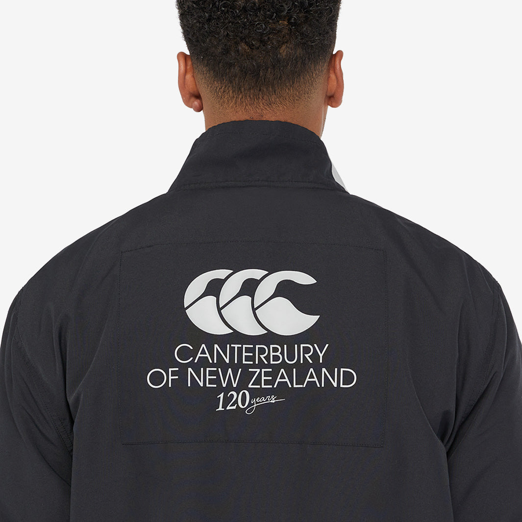 Canterbury Legends Woven Track Jacket - Jet Black - Mens Clothing