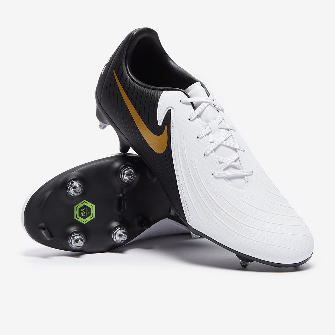 Nike Phantom GX II Academy Soft Ground-Pro Anti-Clog - White/Black