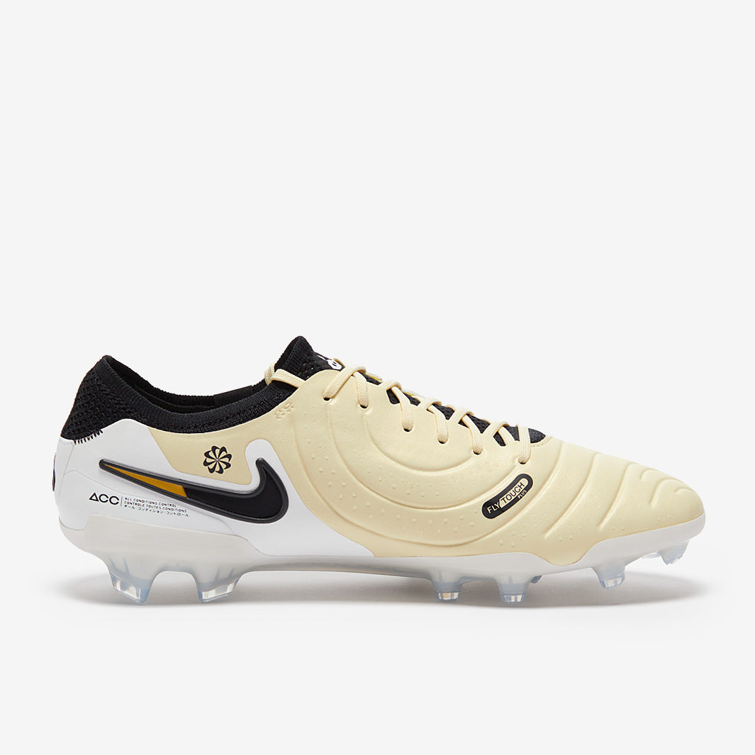 Nike Tiempo Legend X Elite Firm Ground - Lemonade/Black/Metallic