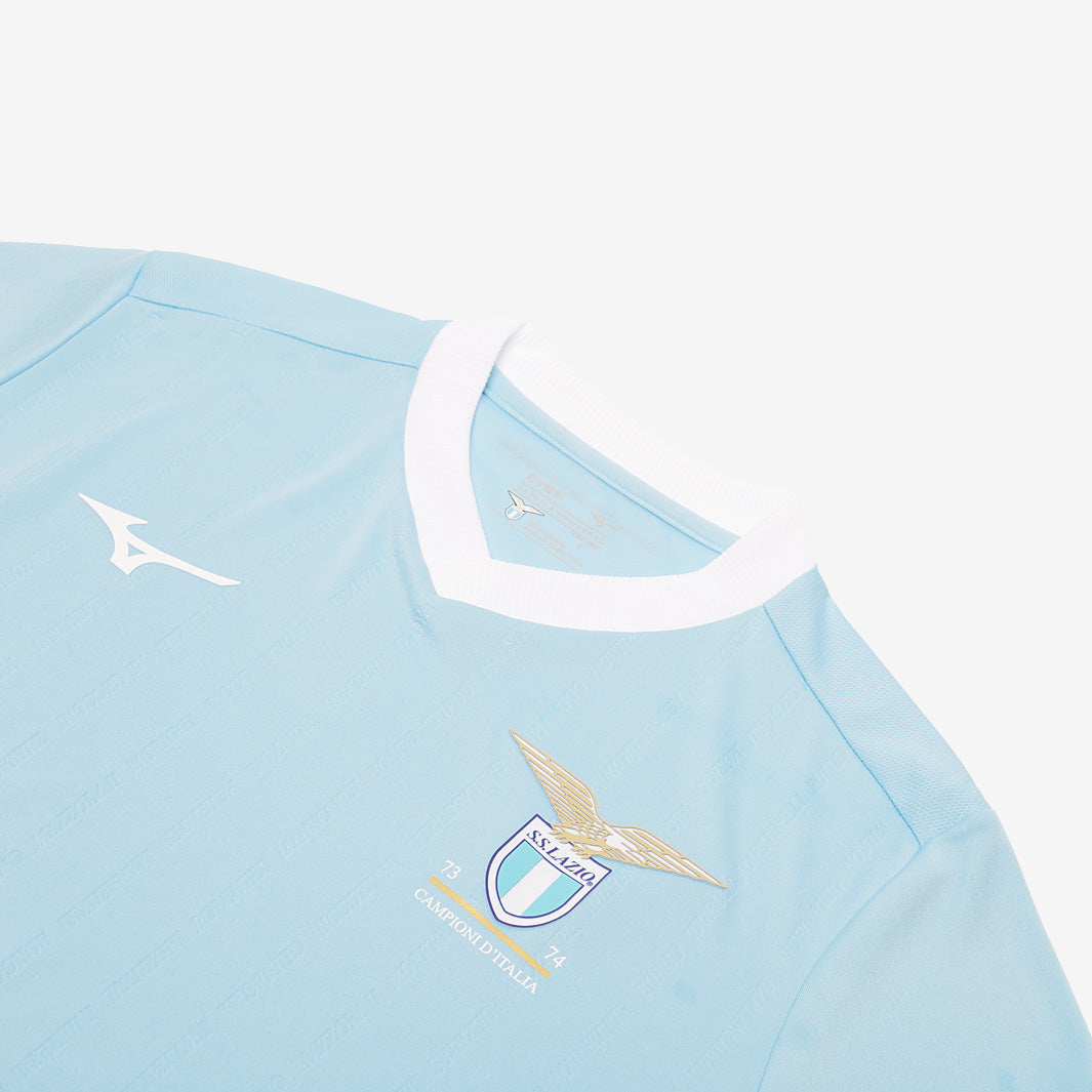 Mizuno Lazio 23/24 Special Edition SS Shirt - Airy Blue - Mens Replica