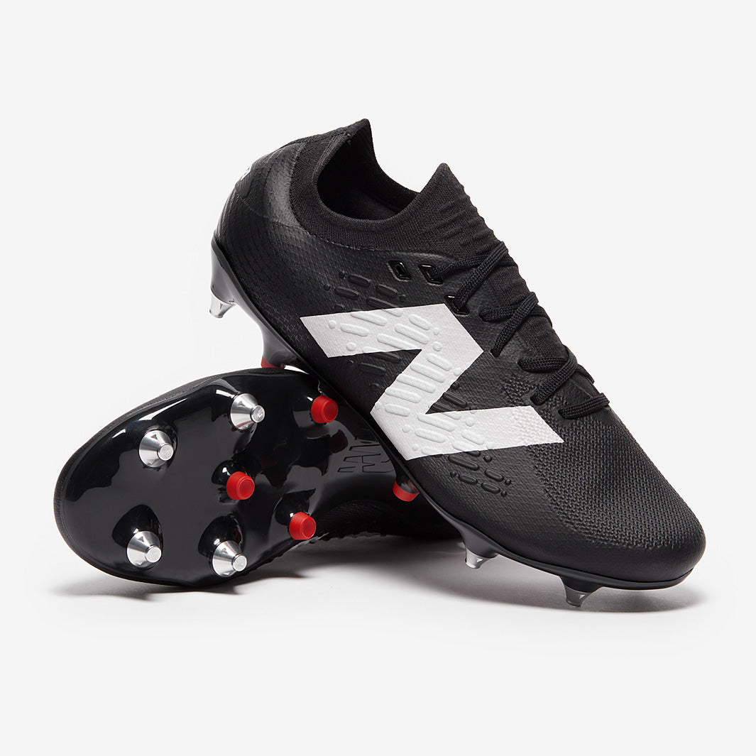 New Balance 442 V2 Elite Soft Ground - Black/Metallic Gold - Adult