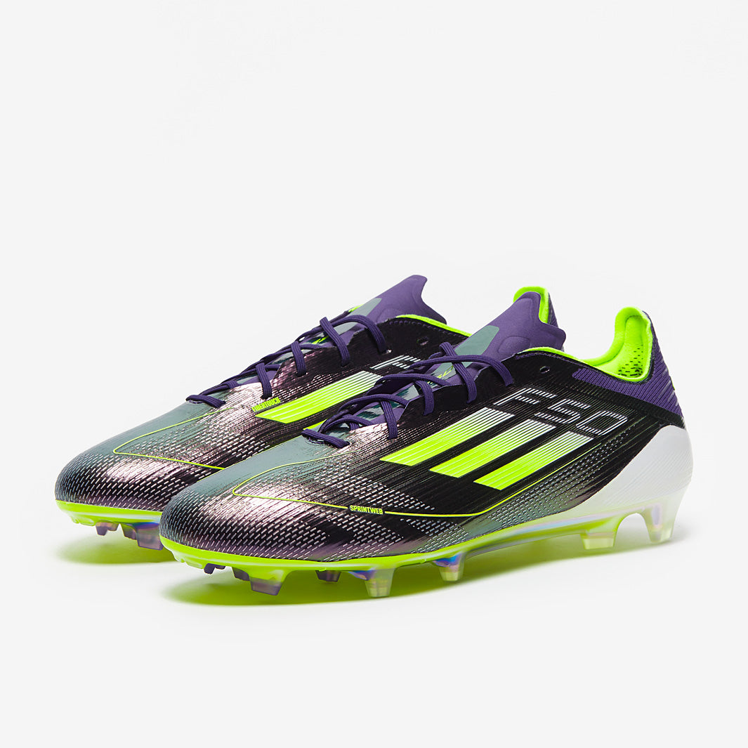 adidas F50 Elite Teaser - Unity Purple/White/Lucid Lemon - Adult Boots