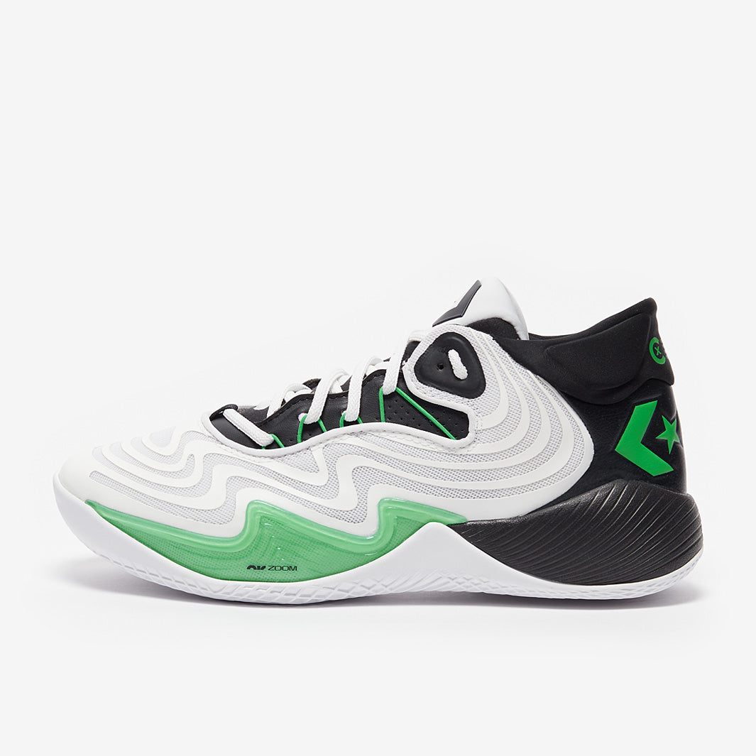 Converse All Star BB Shift CX Mid - White/Black/Apex Green