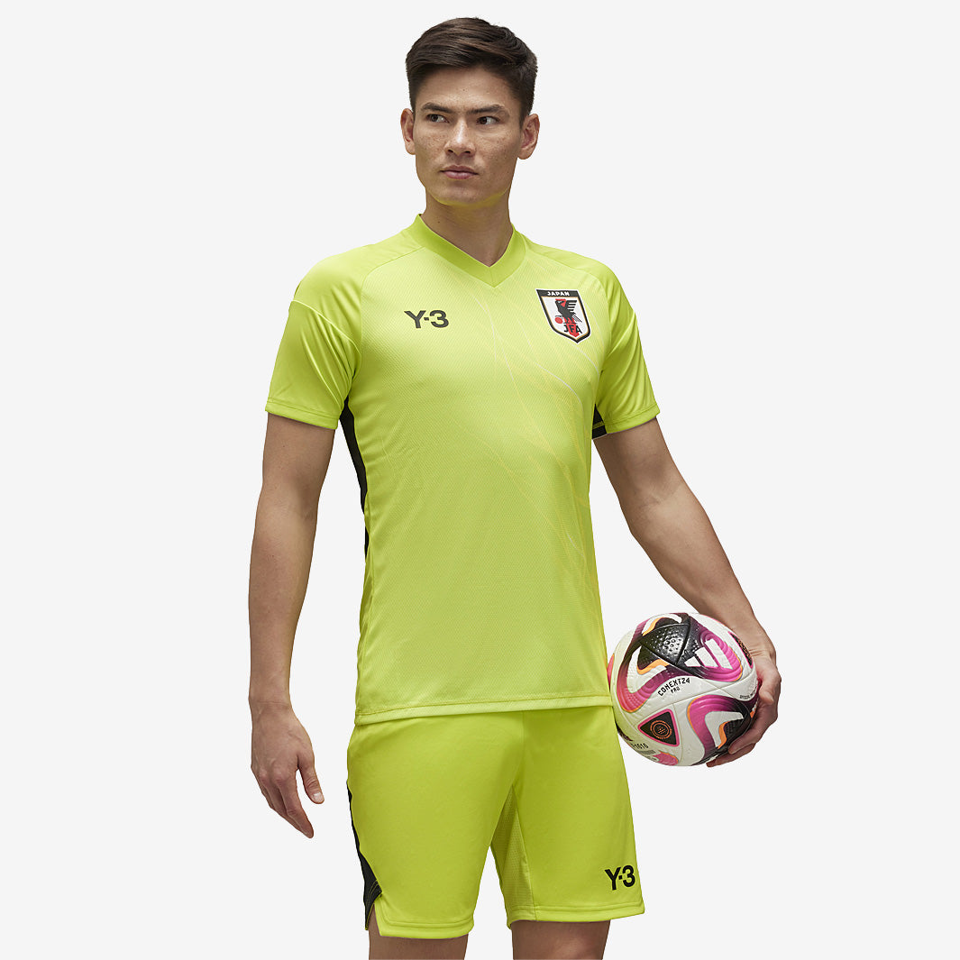 adidas Japan x Y-3 2024 Replica SS GK Shirt - Semi Solar Yellow