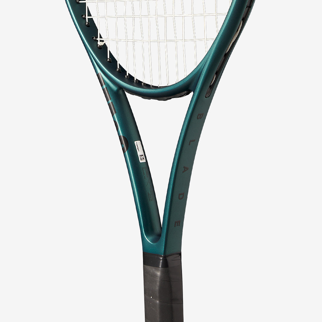 Wilson Blade 100L V9 (Unstrung) - Racing Green - Mens Rackets
