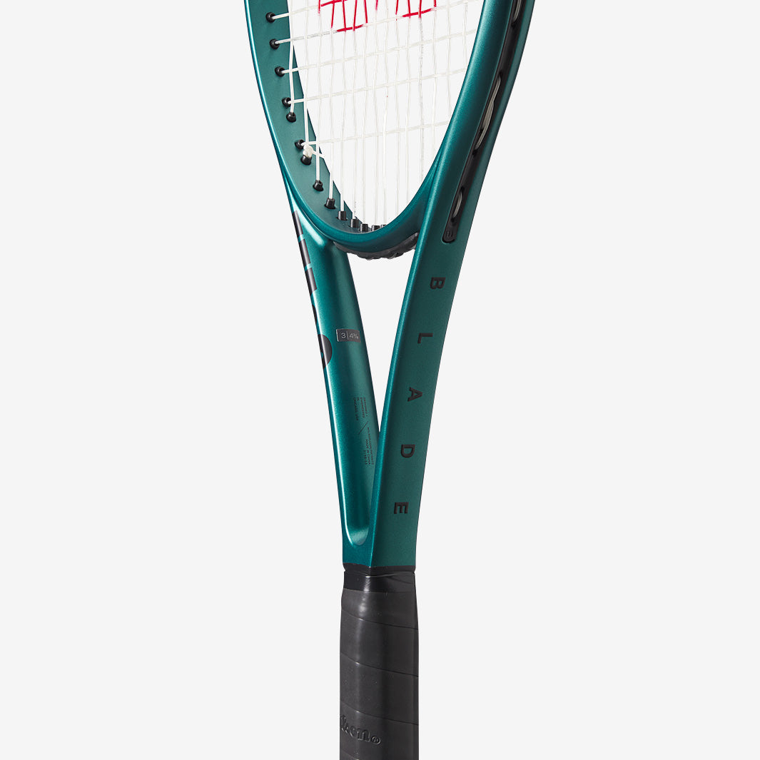 Wilson Blade 100 V9 (Unstrung) - Racing Green - Mens Rackets