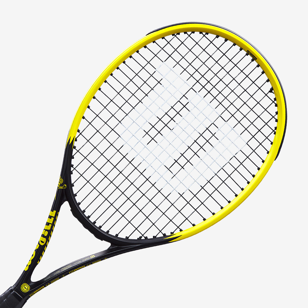 Wilson Minions Clash 100L V2.0 - Yellow/Black - Mens Rackets