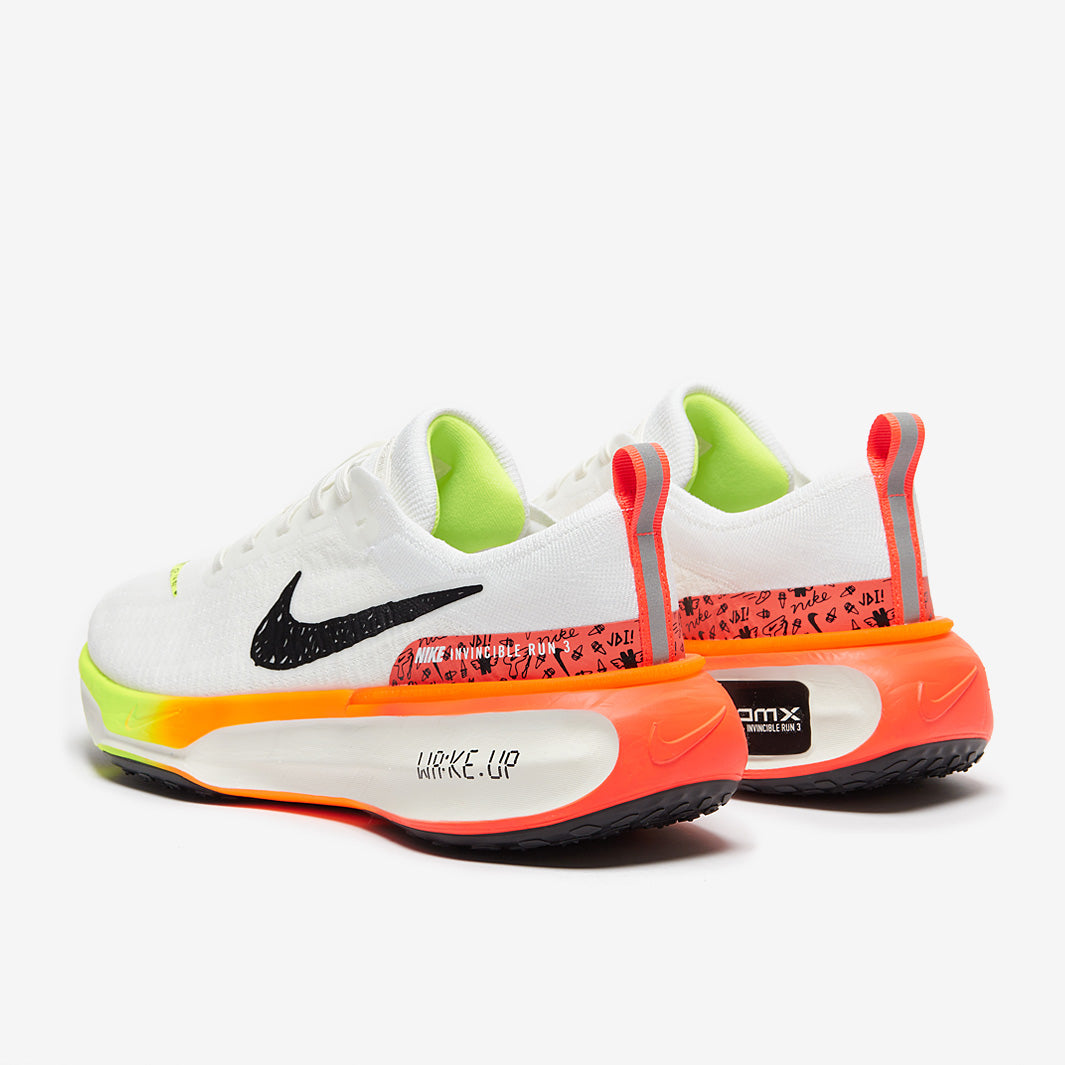 Nike Invincible Run 3 ホワイト/オレンジ/ブラック Nike ZoomX Invincible Run Flyknit 3 FK Orange Black FQ8720-140