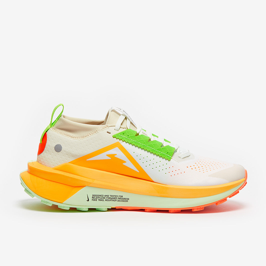 Nike Zegama Trail 2 - Summit White/Black-Laser Orange - Mens Shoes