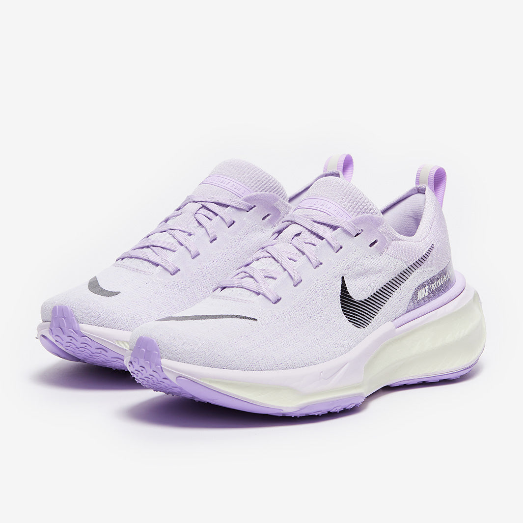Nike Womens Invincible Run Flyknit 3 - Barely Grape/Black-Lilac