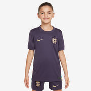 Nike England 2024 Kids Dri-FIT Stadium SS Away Shirt