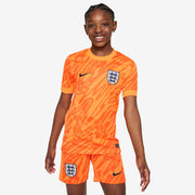 Nike England 2024 Kids Dri-FIT GK Stadium SS Shirt