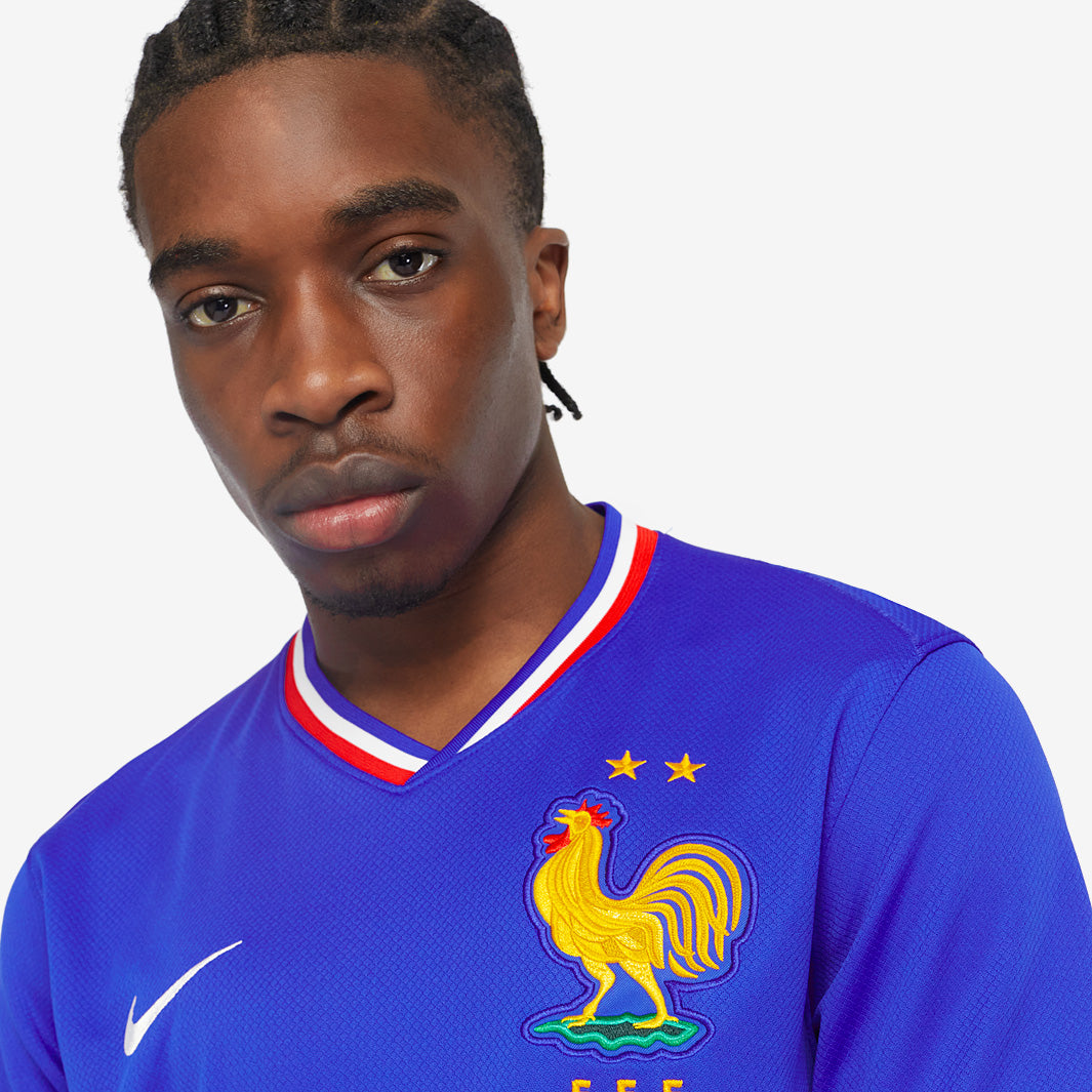 Nike France 2024 Dri-FIT Stadium SS Home Shirt
