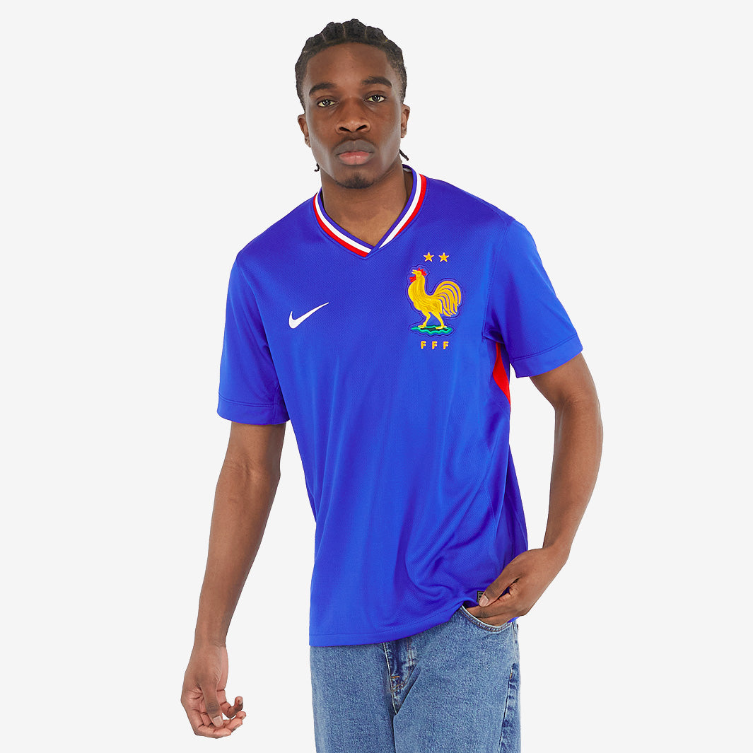 Nike France 2024 Dri-FIT Stadium SS Home Shirt