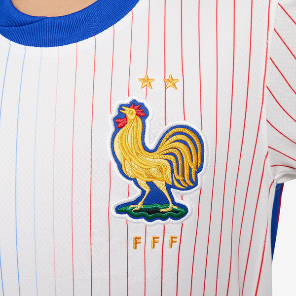 Nike France 2024 Kids Dri-FIT Stadium SS Away Shirt
