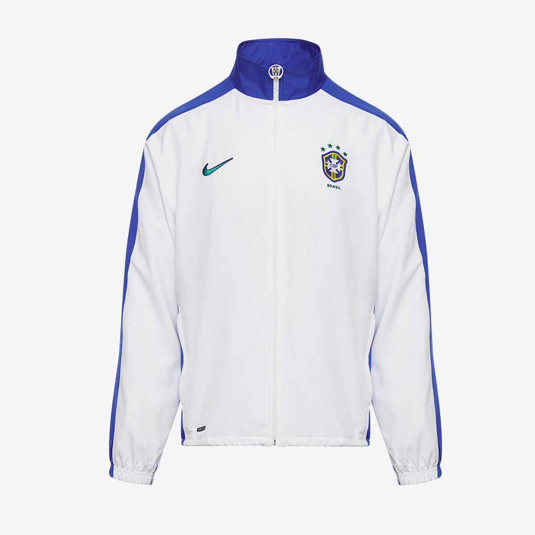 Nike Brazil Re-Issue 1998 Track Jacket - White/Lyon Blue/Lyon Blue