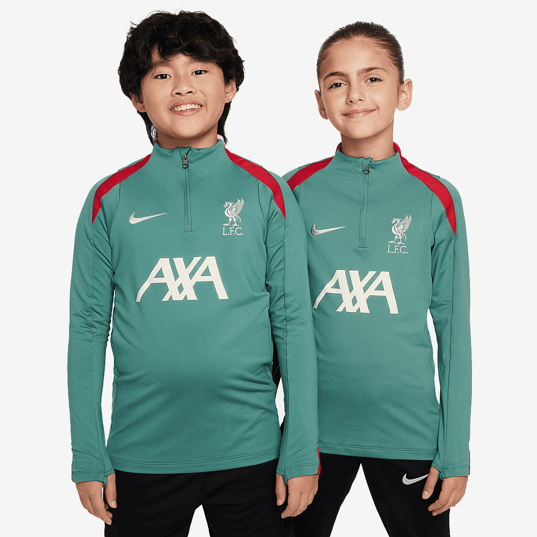 Nike Liverpool FC 23/24 Dri-Fit Strike Drill Top - Wolf Grey