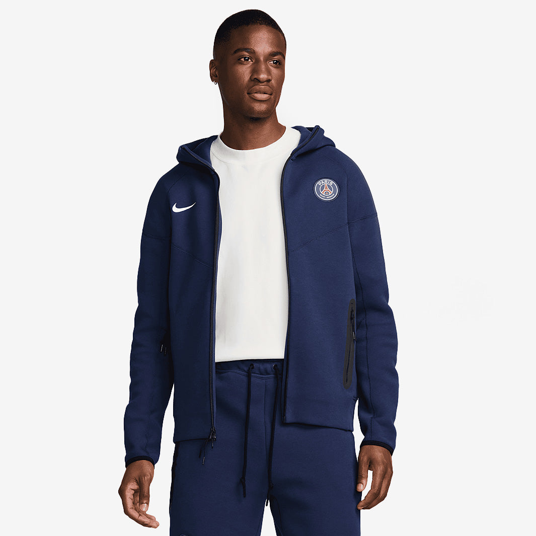 Nike Liverpool 24/25 NSW Tech Fleece N98 Jacket - Gym Red/Gym Red