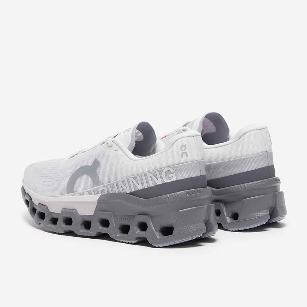 On Womens Cloudmonster 2 - Frost/Rock - Womens Shoes