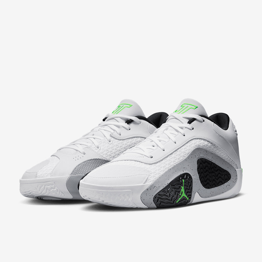 Jordan Tatum 2 - White/Electric Green/Black/Wolf Grey - Trainers
