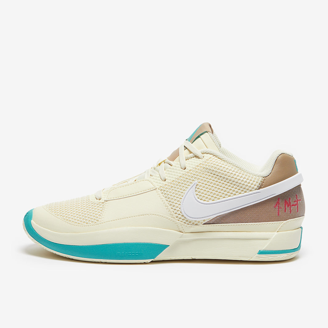 Nike Ja 1 Day One - Coconut Milk/Khaki/Black - Trainers - Mens Shoes
