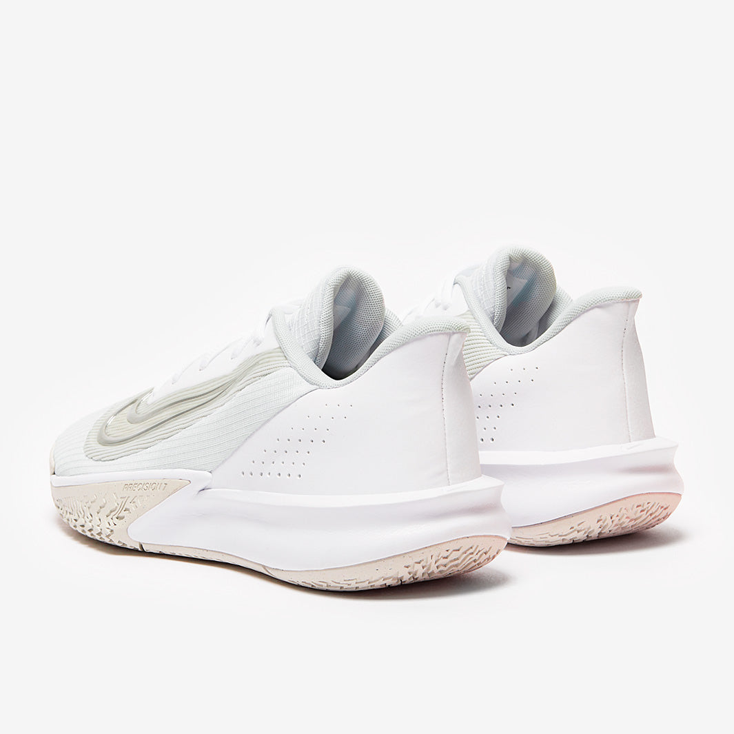 Nike Precision 7 - White/Light Smokle Grey/Photon Dust - Trainers