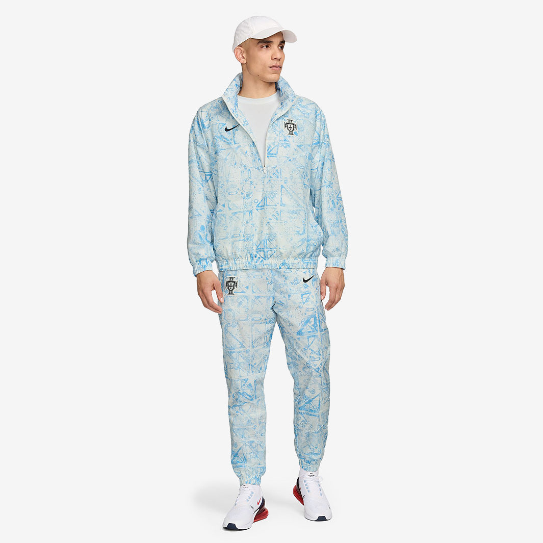 Nike Portugal 2024 Jacket - Sail/Black - Mens Replica
