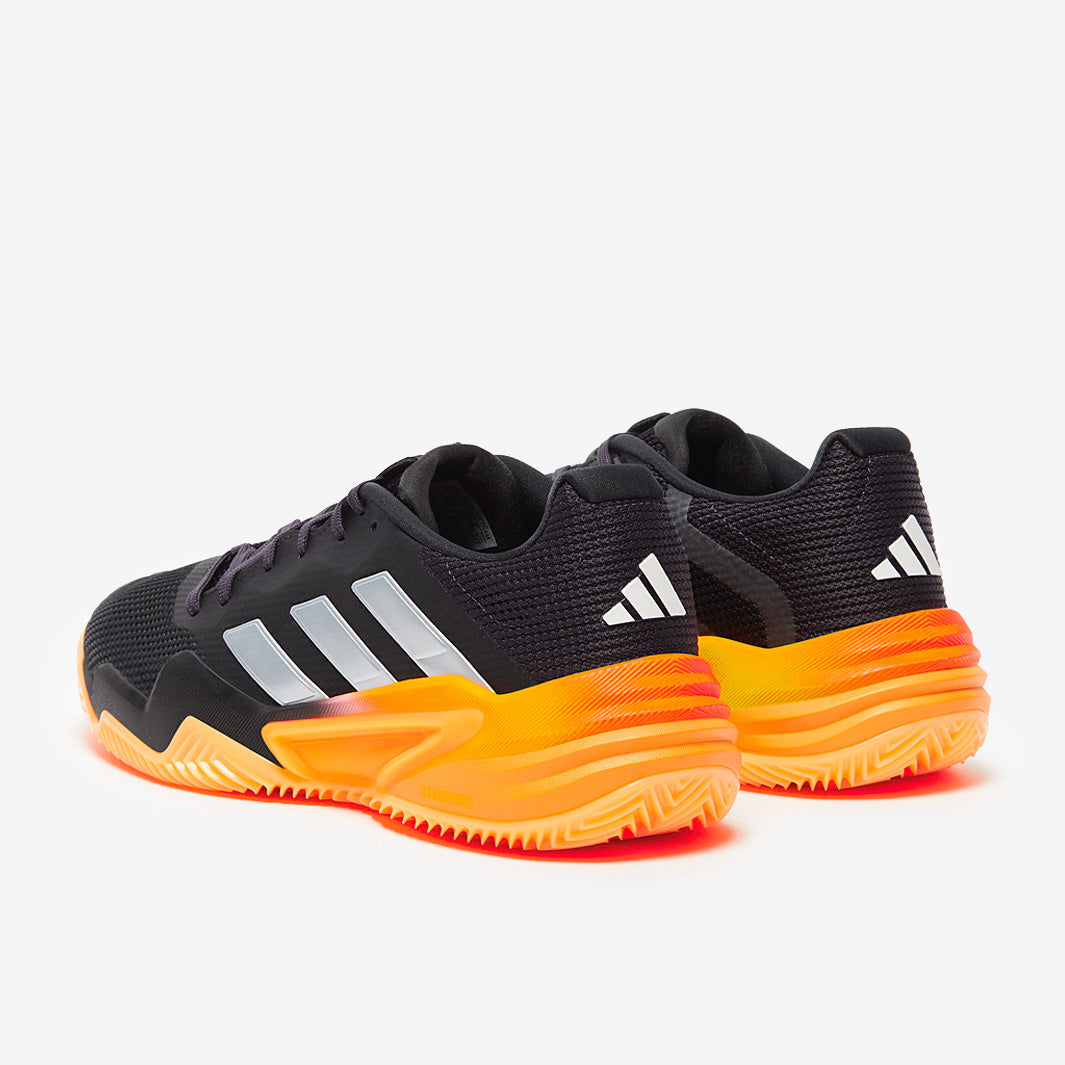 パラディア adidas Barricade 13 Clay - Aurora Black/Zero Met./Spark - Mens Shoes