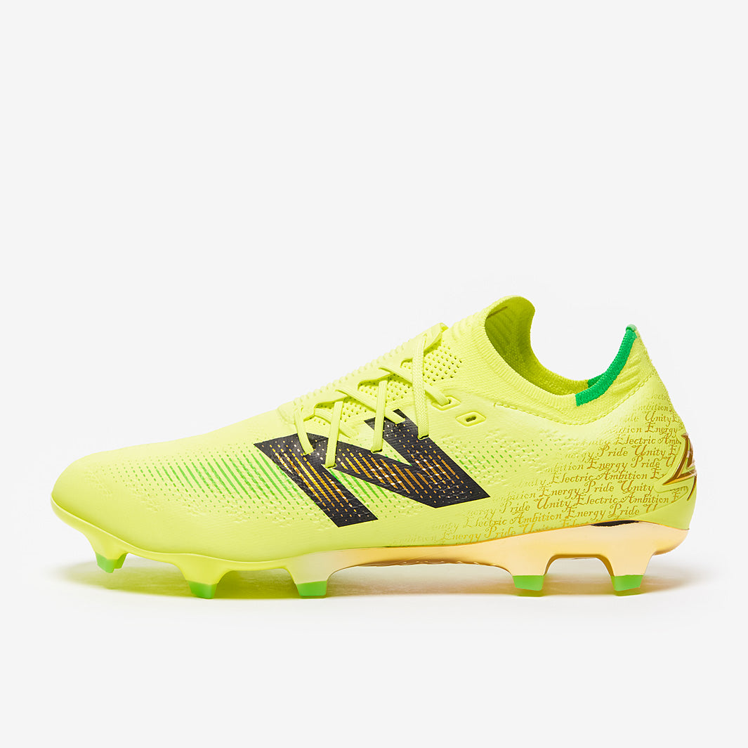 New Balance Furon V7+ Pro FG x Bukayo Saka - Bleached Lime Glow
