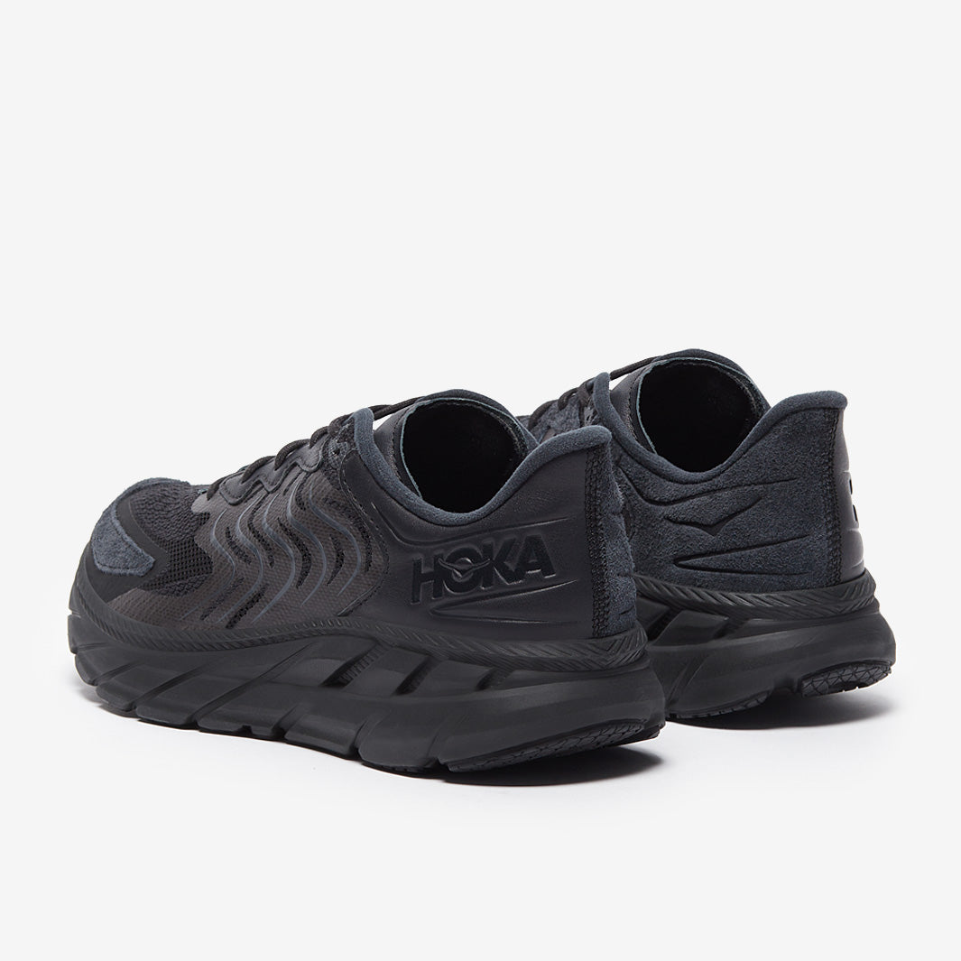 Hoka Clifton LS - Black/Asphalt - Trainers - Mens Shoes