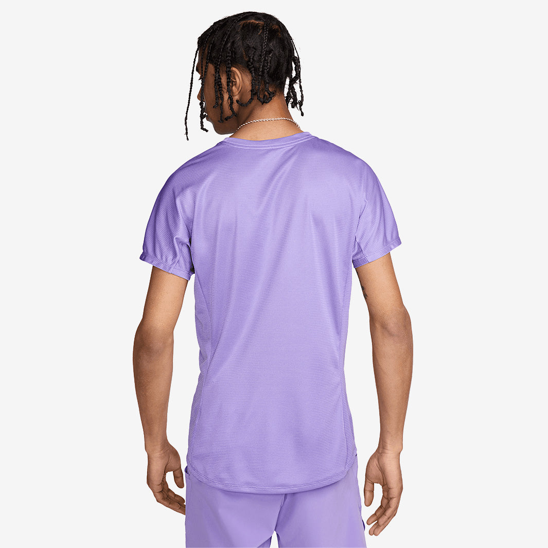 Nike Dri-FIT Rafa Challenger Short Sleeve Top - Space Purple