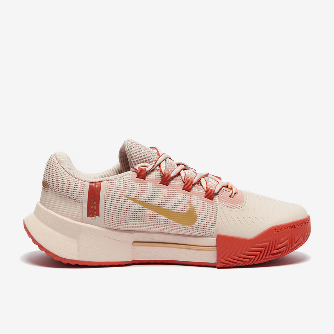 Nike Womens Zoom GP Challenge 1 PRM - Sanddrift/Metallic Gold-Rust