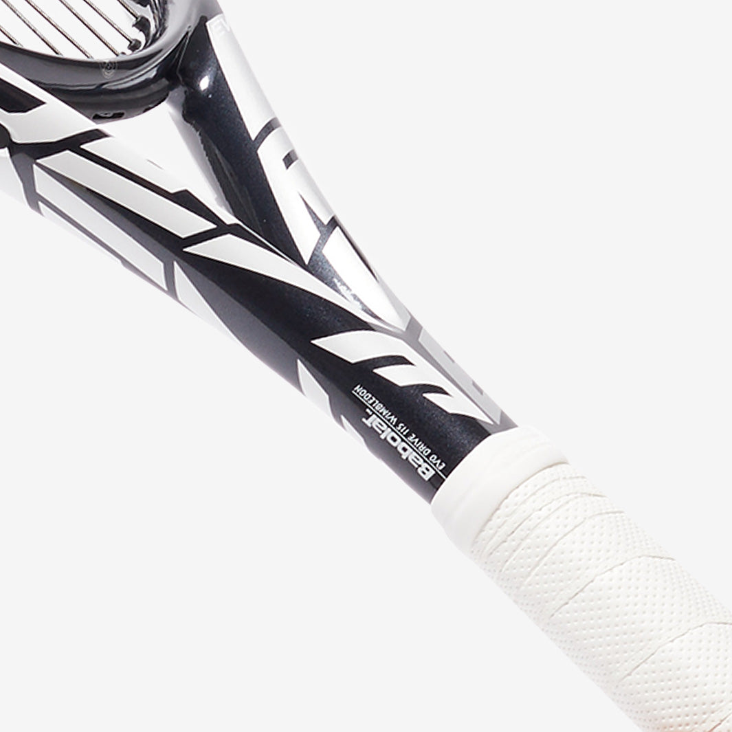 Babolat Evo Drive 115 Wimbledon - White/Black - Mens Rackets