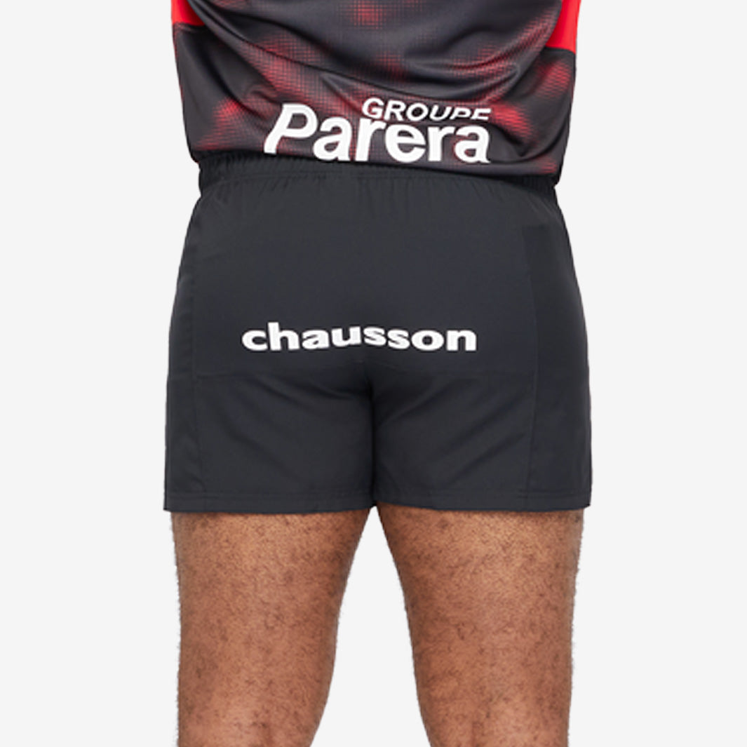 Nike Stade Toulousain 24/25 Home Shorts - Black - Mens Replica