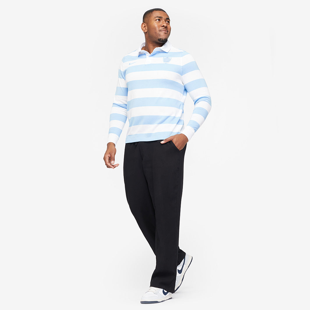Nike Racing 92 Heritage Rugby Shirt - White - Mens Replica