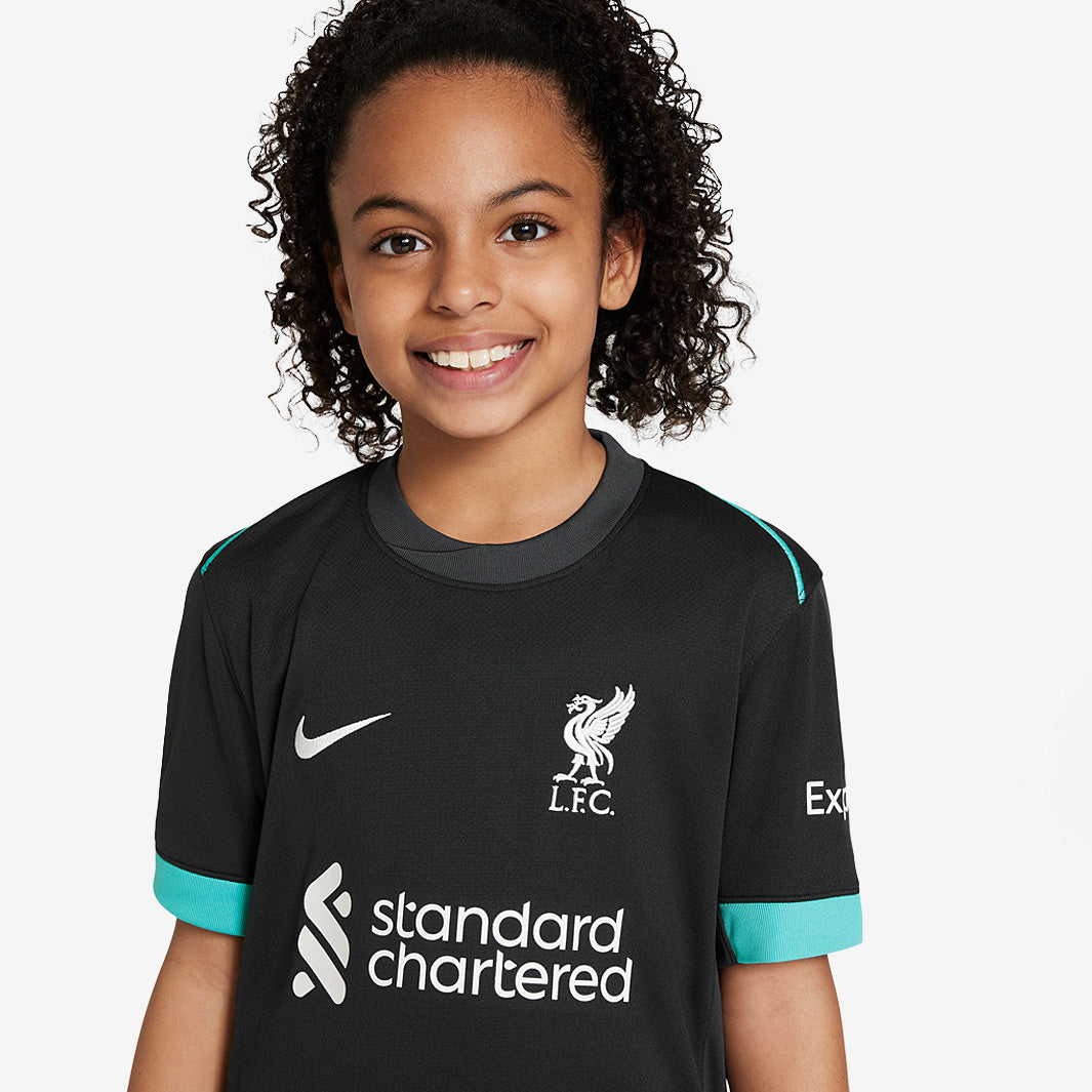 Nike Liverpool 24/25 Kids Dri-FIT Stadium SS Away Shirt
