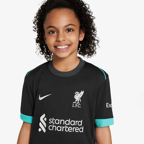 Nike Liverpool 24/25 Kids Dri-FIT Stadium SS Away Shirt