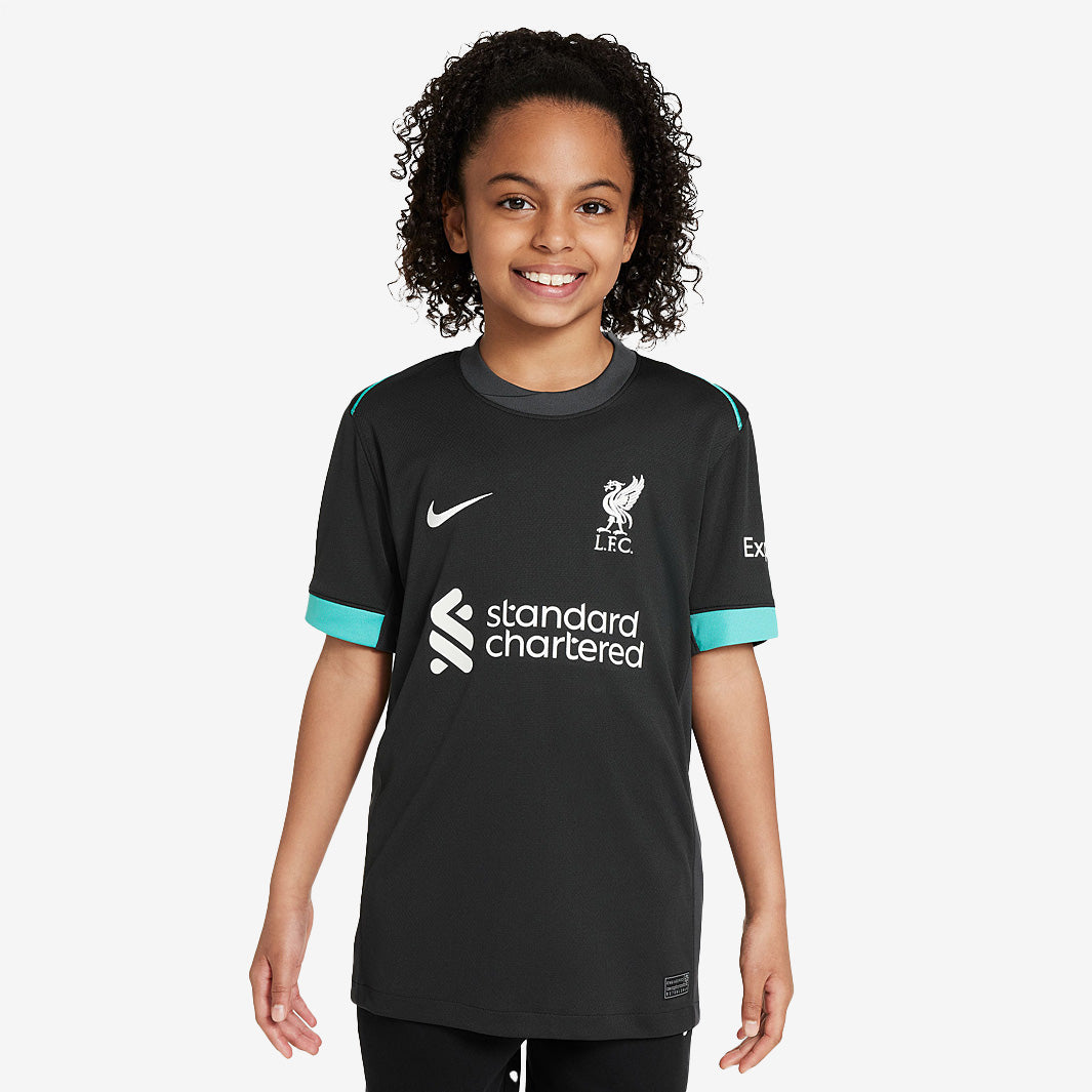 Nike Liverpool FC 22/23 Dri-Fit Adv SS Away Shirt - White/Black