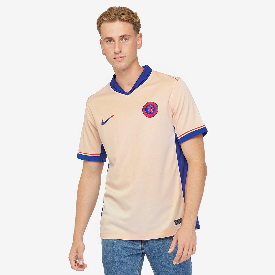 Nike Chelsea 24/25 Dri-FIT Stadium SS Away Shirt - Guava Ice/Team