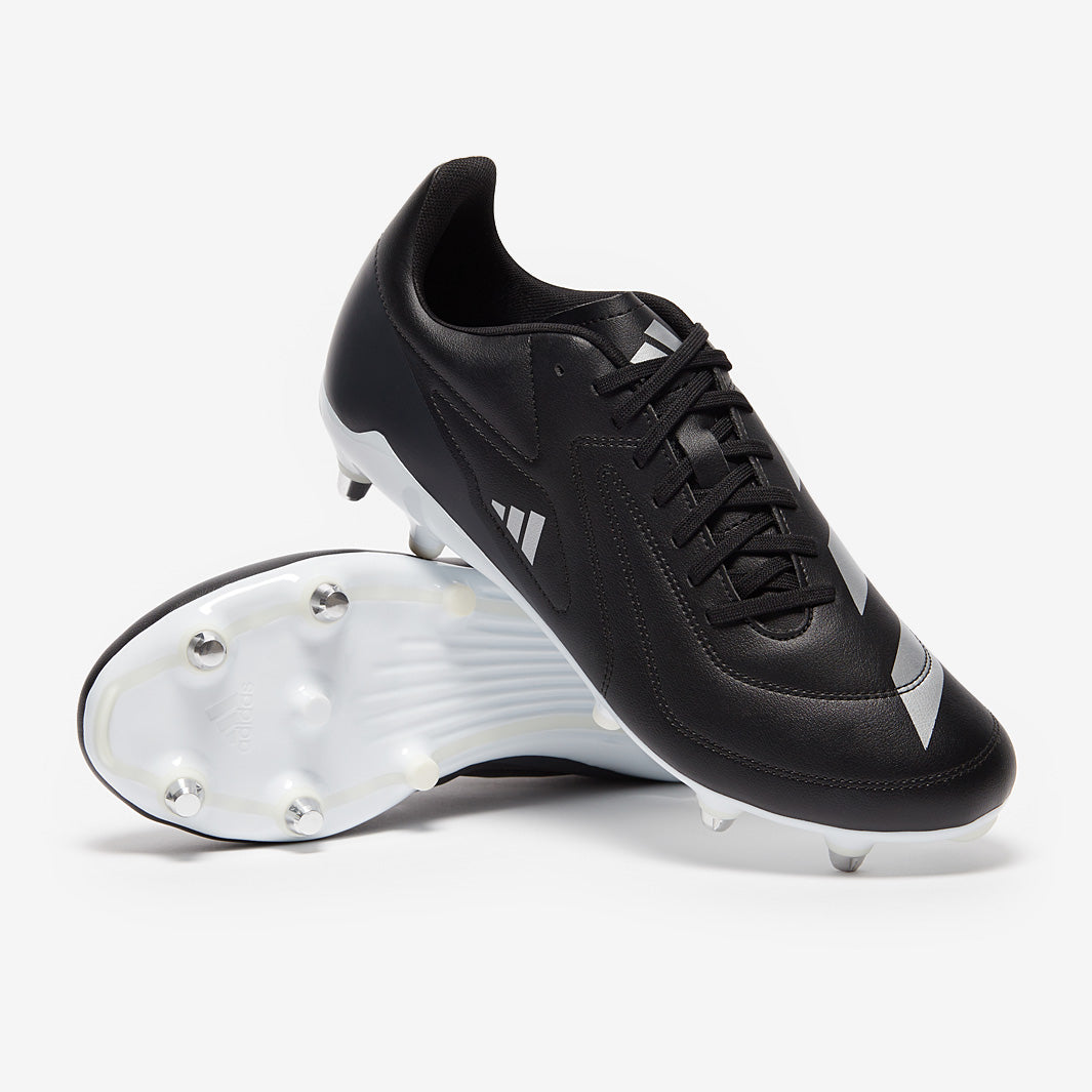 adidas Adizero RS7 SG - White/Core Black/Beam Yellow - Mens Boots
