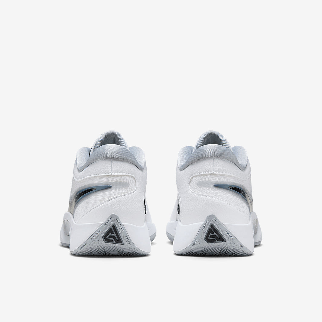 Nike Giannis Freak 6 - White/Black/Wolf Grey - Trainers - Mens Shoes