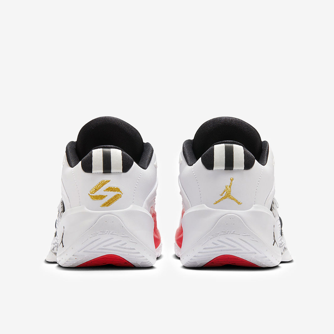 Jordan Luka 3 Older Kids (GS) - White/Metallic Gold/Black/Red