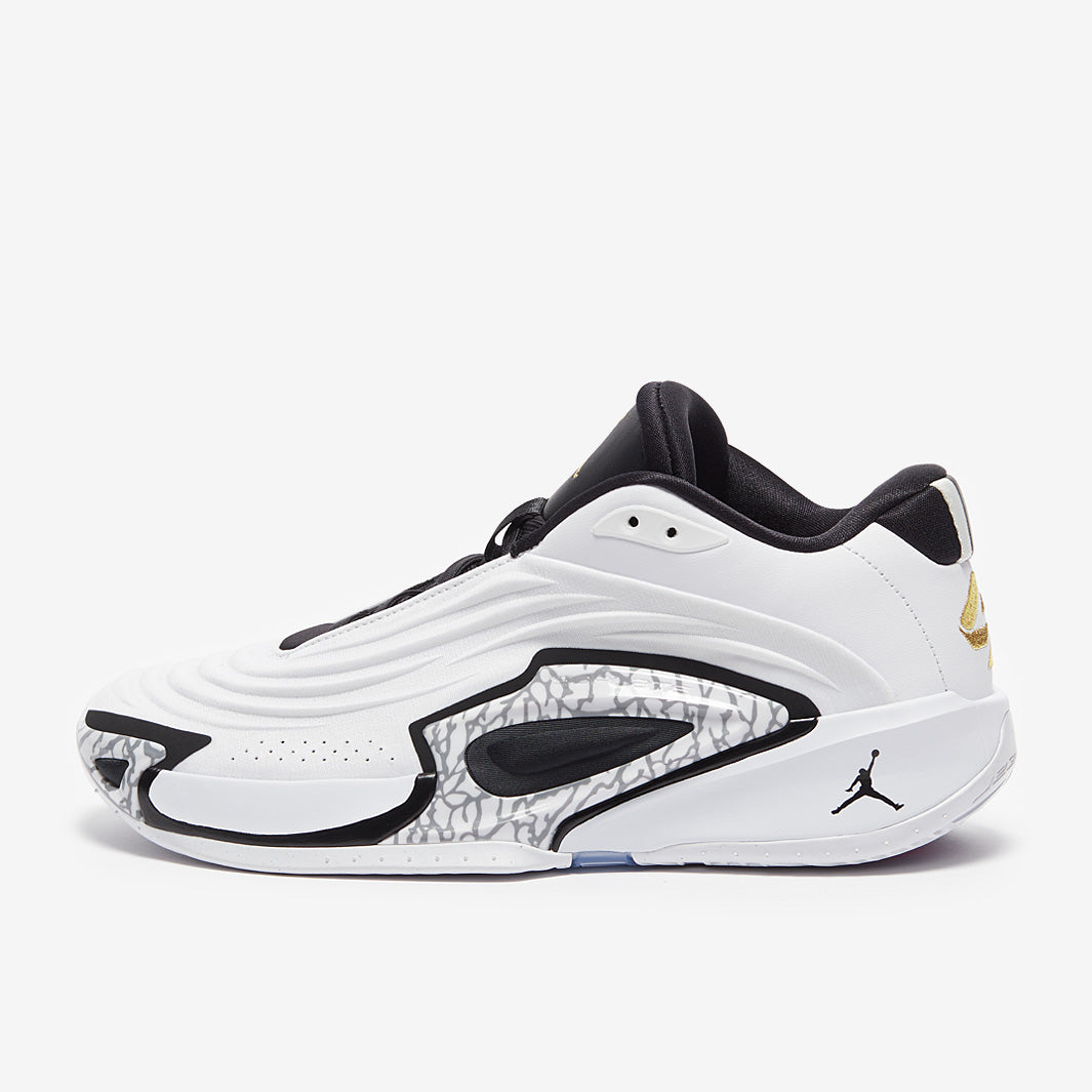 Jordan Luka 3 - White/Metallic Gold/Black/Red Orbit - Trainers