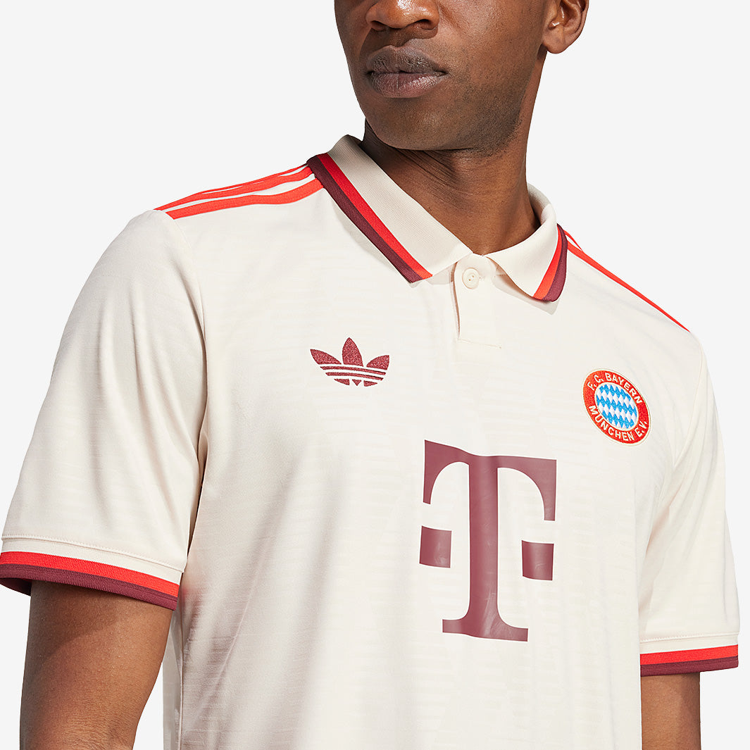 adidas Originals Bayern Munich Third Shirt - Linen - Mens Replica
