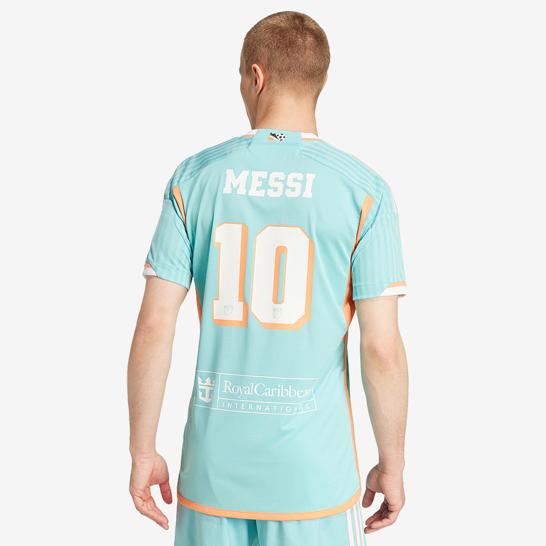 【新品/タグ付き】2024 インテル・マイアミ♯10 メッシ【Lサイズ】3rd adidas Inter Miami 2024 Authentic Third Shirt with Messi 10 - Art