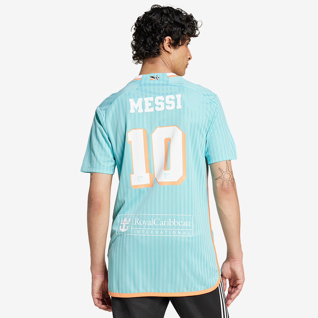 adidas Inter Miami 2024 Third Shirt with Messi 10 - Art 1 - Mens