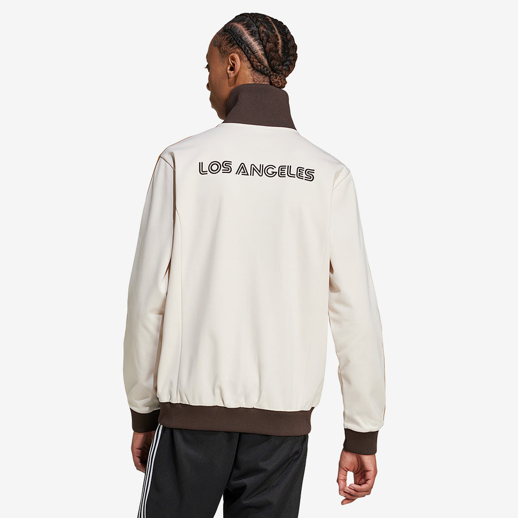 adidas Originals Los Angeles Beckenbauer Track Top - Linen/Dark