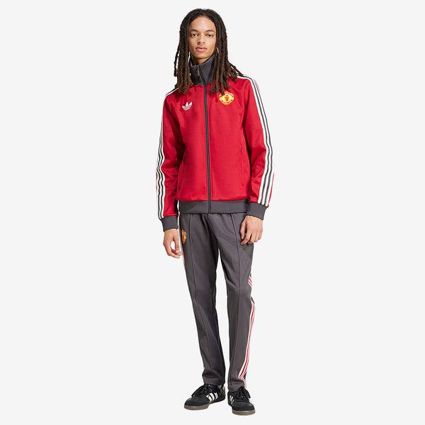 adidas Originals Manchester United x Beckenbauer Track Top - Team Victory  Red